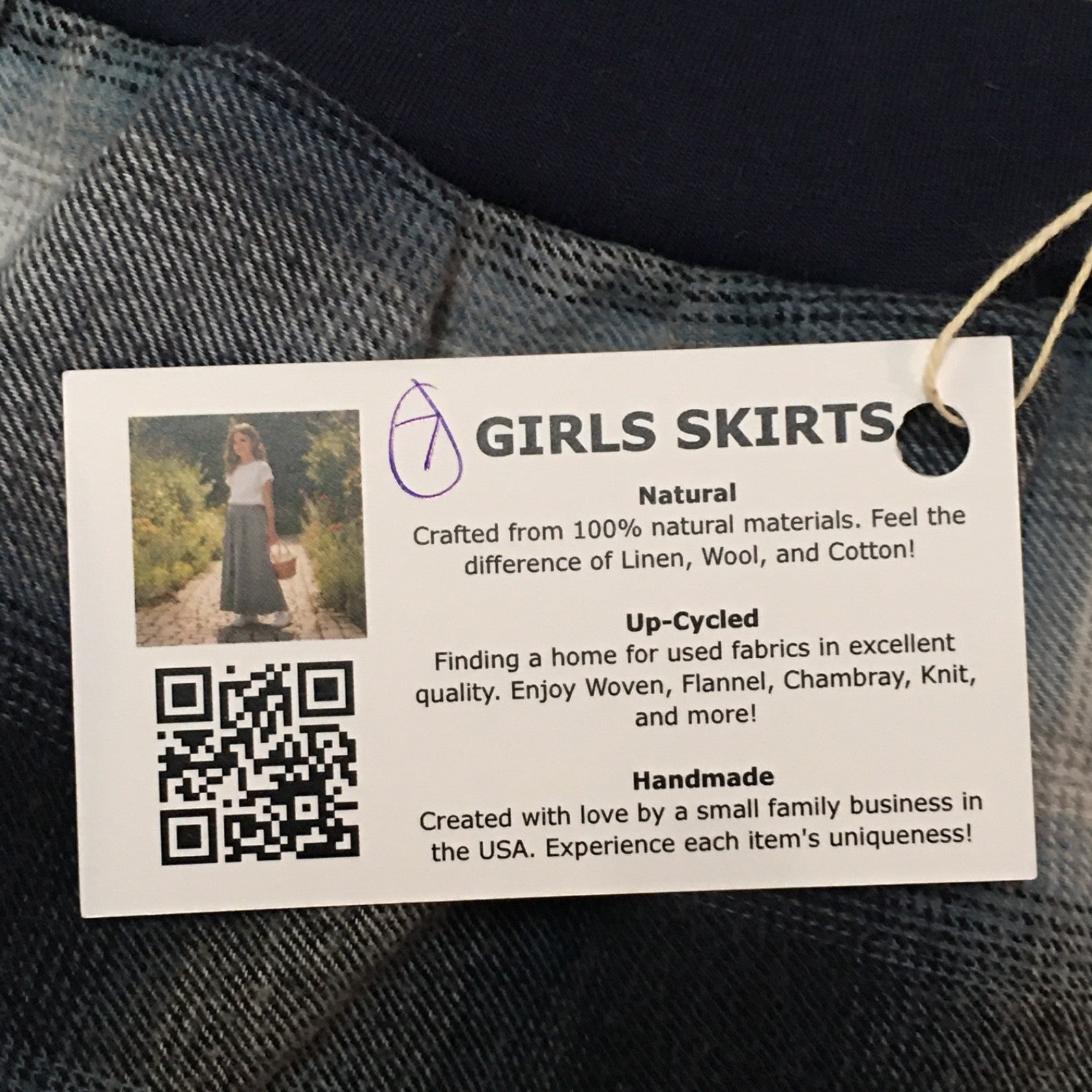 Maxi Flannel Plaid Skirt (7)