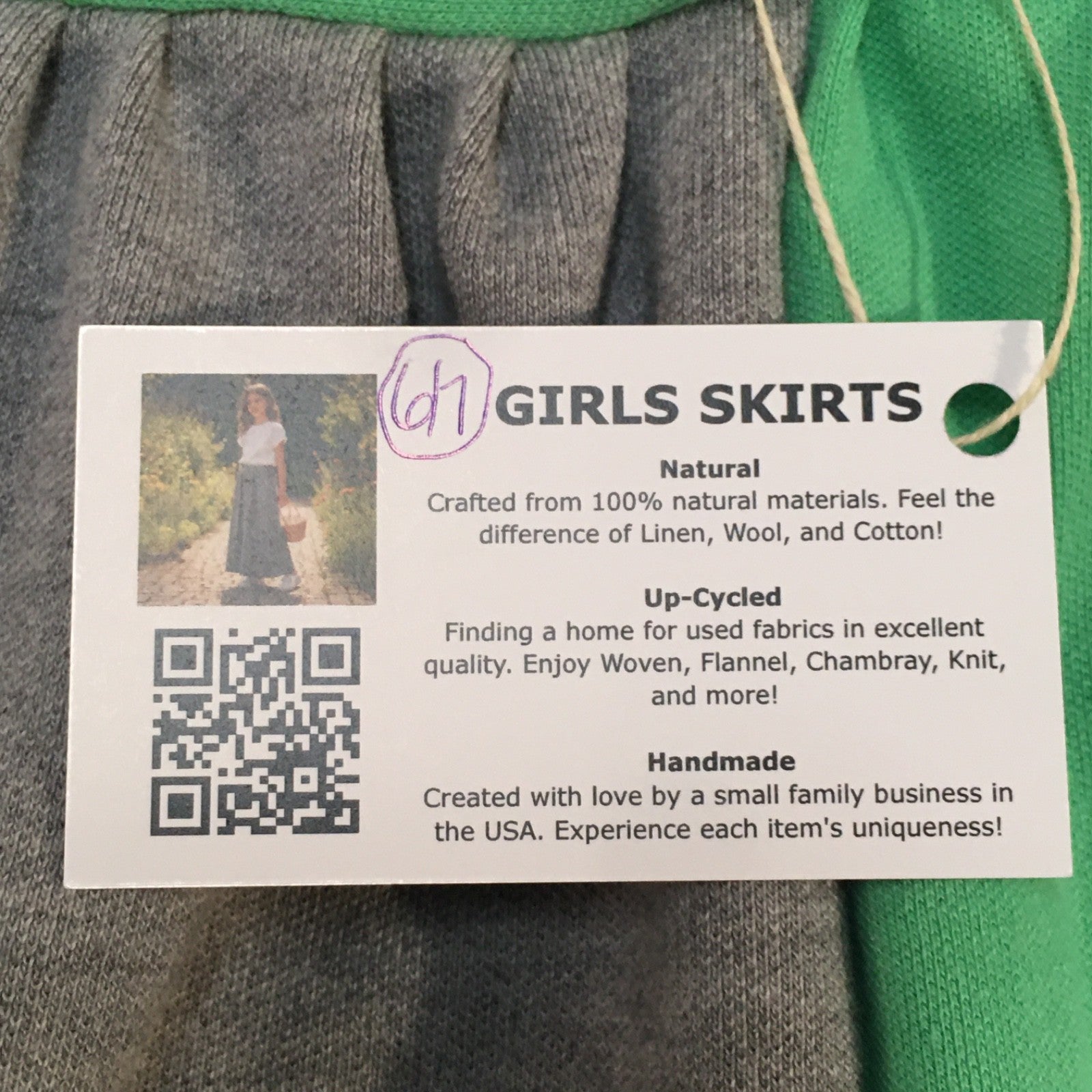 Maxi Knit Colorblock Skirt (6-7)