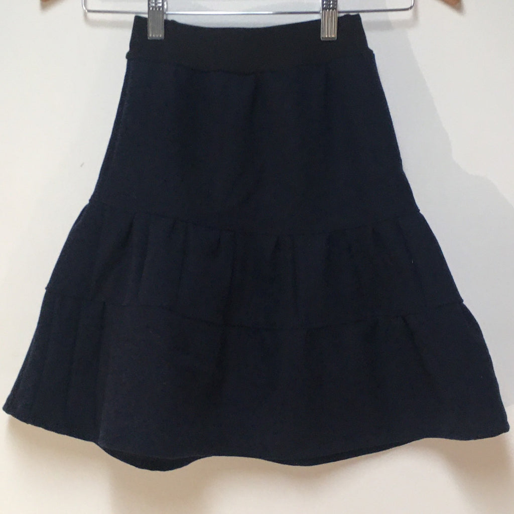 Midi Wool Gray Skirt (2-3)