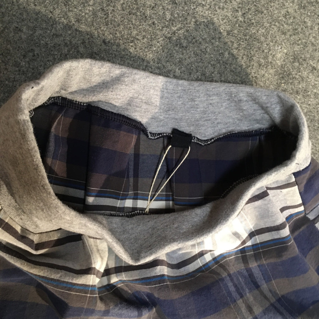 Maxi Cotton Plaid Skirt (6-7)