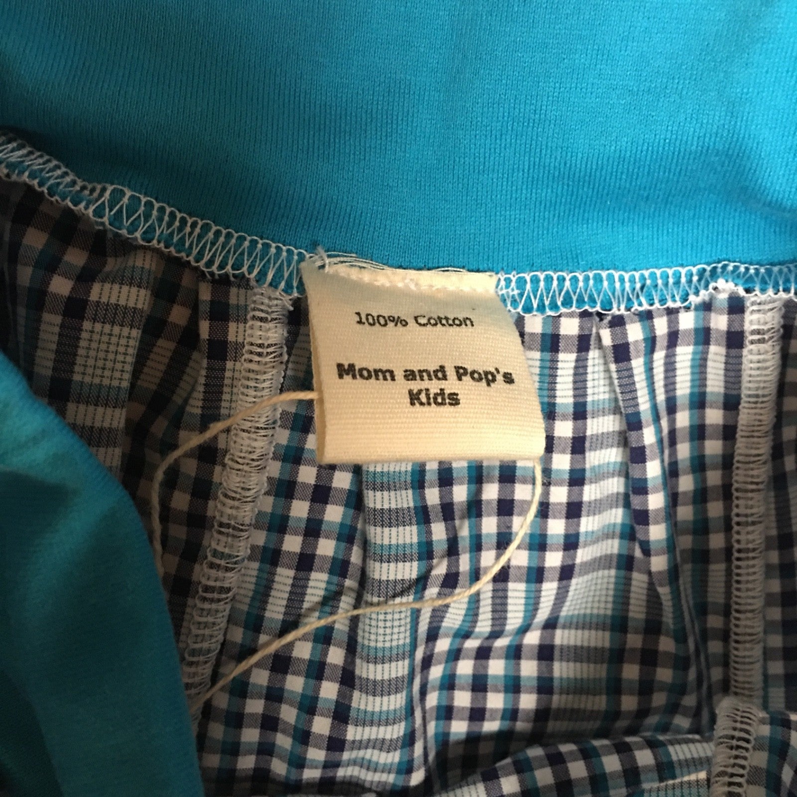 Midi Cotton Plaid Skirt (4)