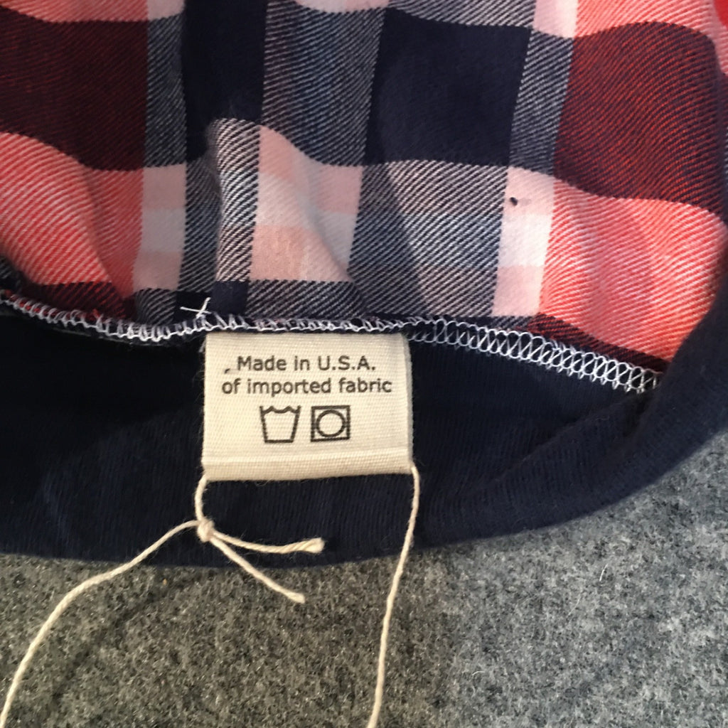 Midi Flannel Plaid Skirt (2-3)
