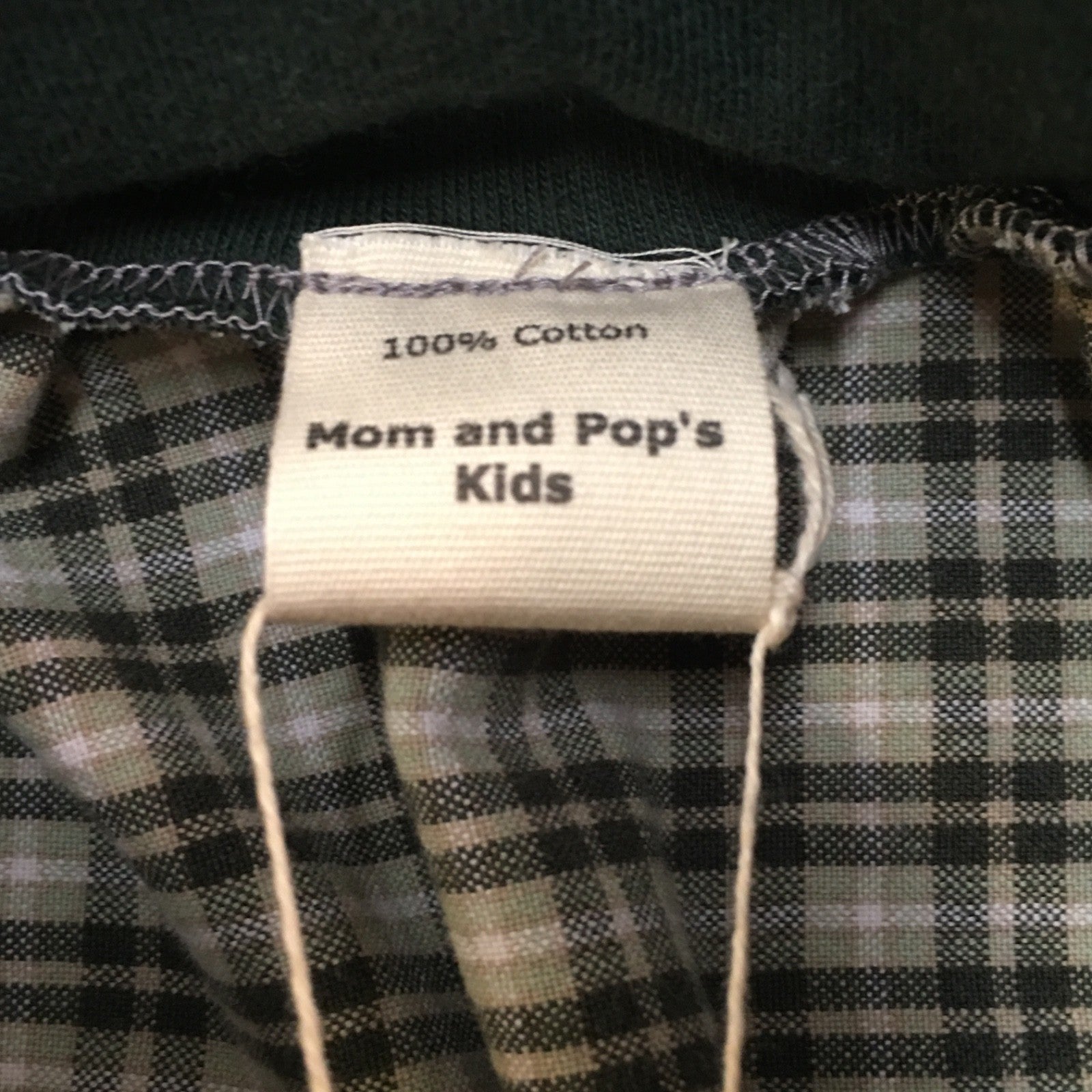 Maxi Cotton Plaid Skirt (6-7)