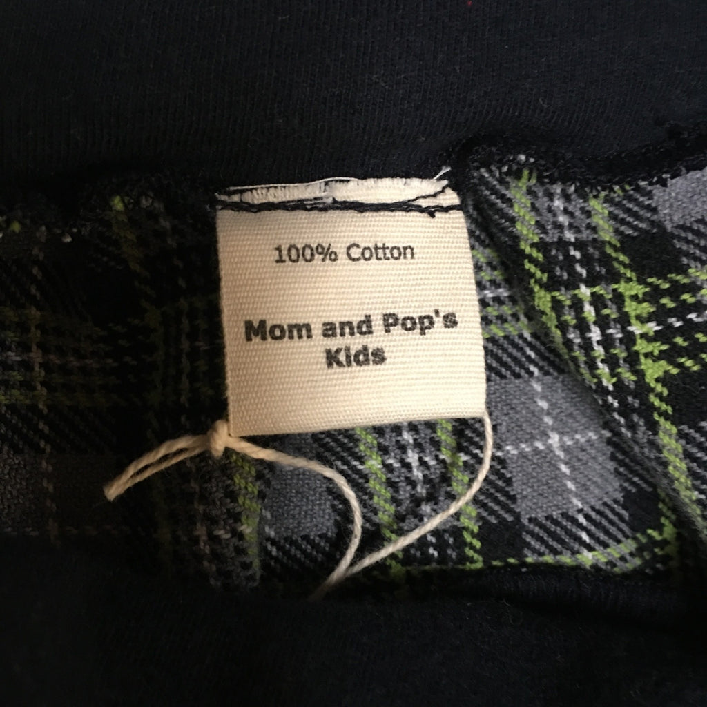Maxi Flannel Plaid Skirt (5)