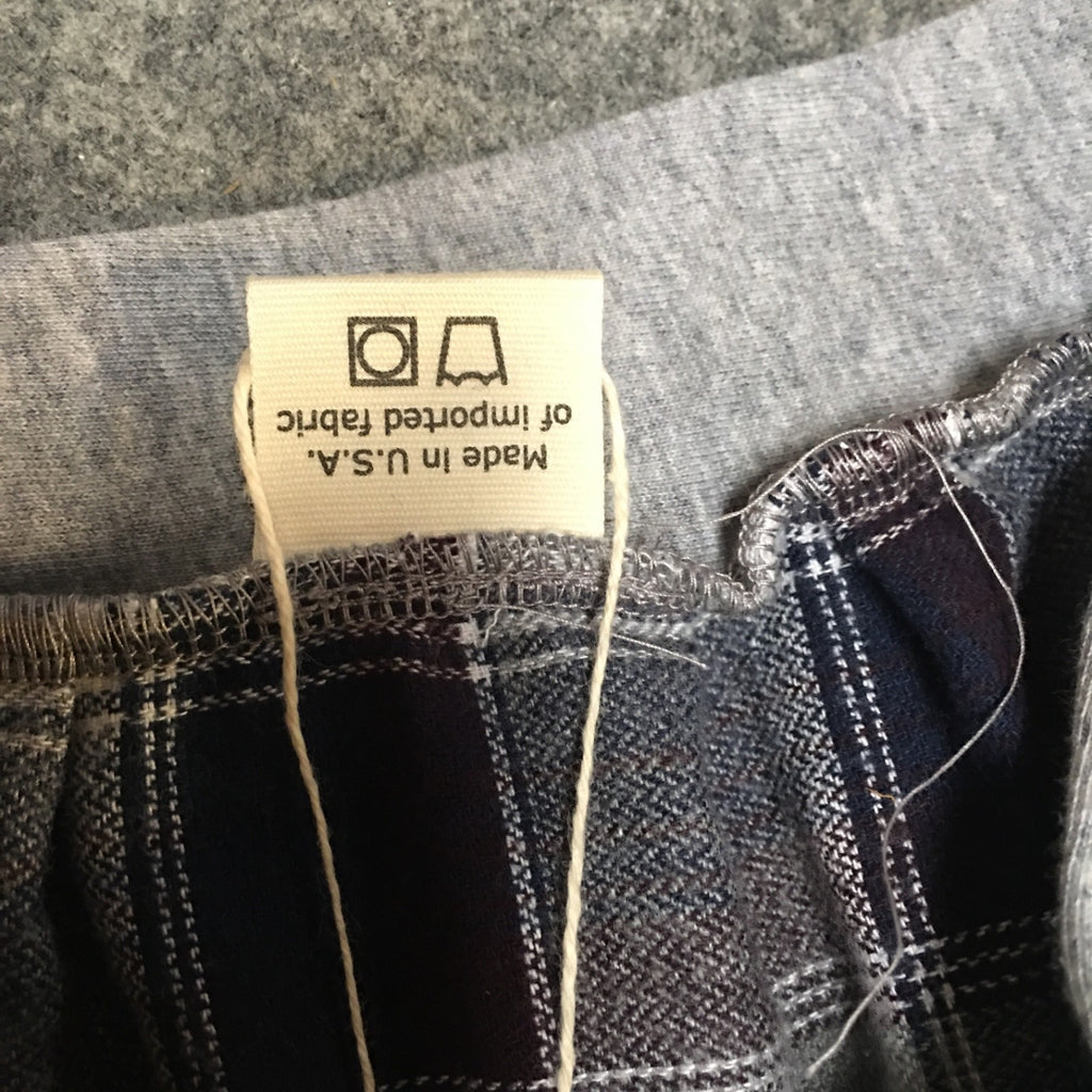 Maxi Flannel Plaid Skirt (5)