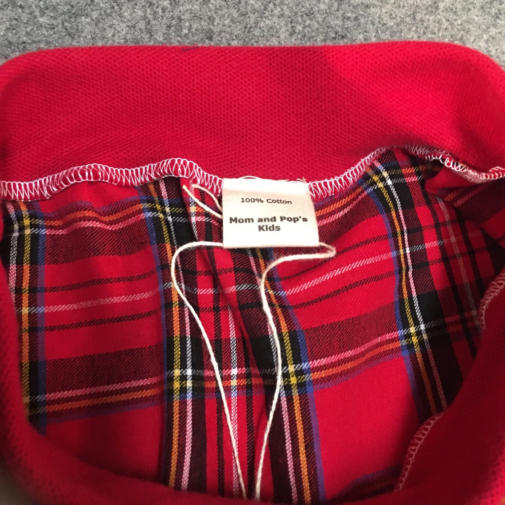 Midi Flannel Plaid Skirt (4)