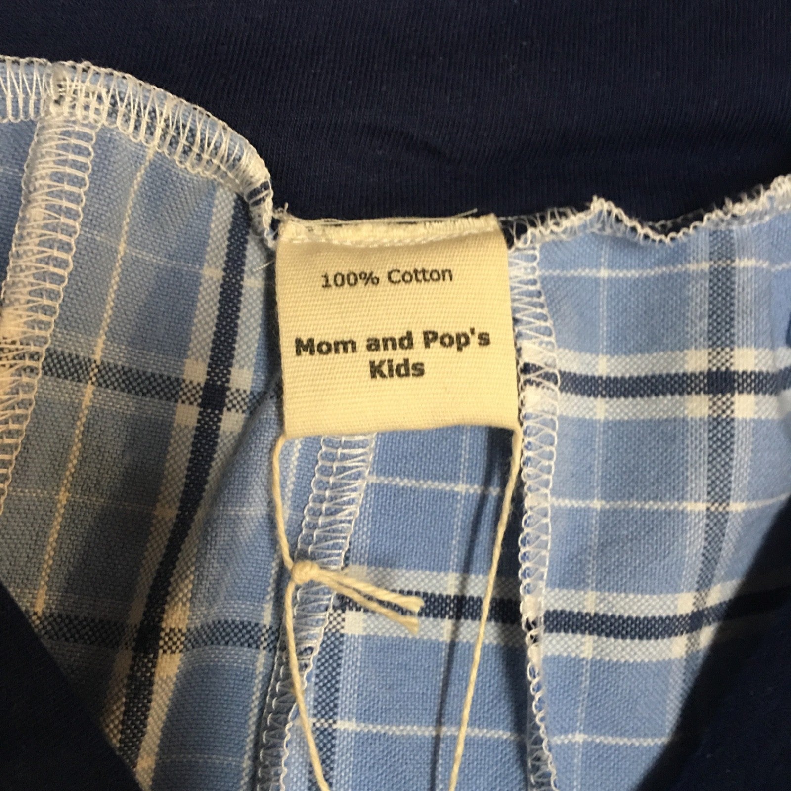 Maxi Cotton Plaid Skirt (7-8)