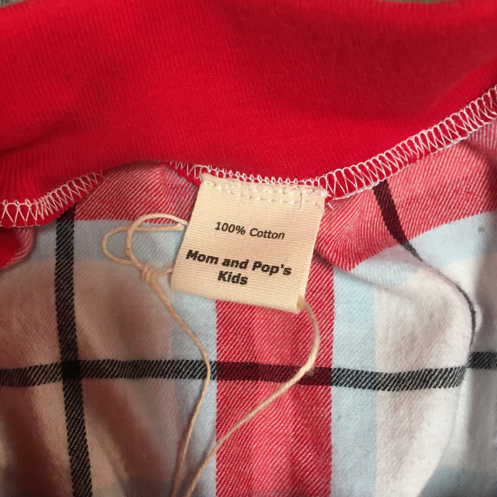 Maxi Flannel Plaid Skirt (5-6)