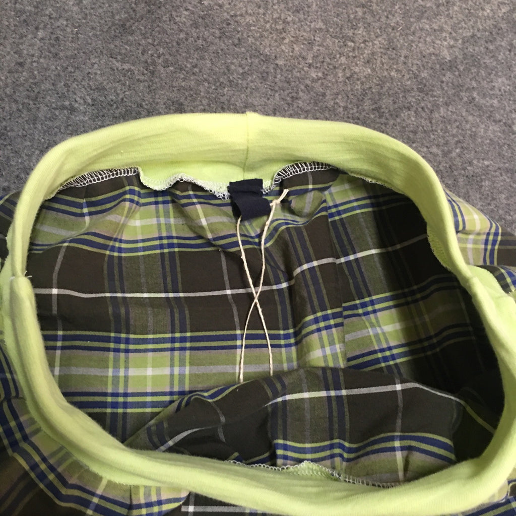 Maxi Cotton Plaid Skirt (10-12)