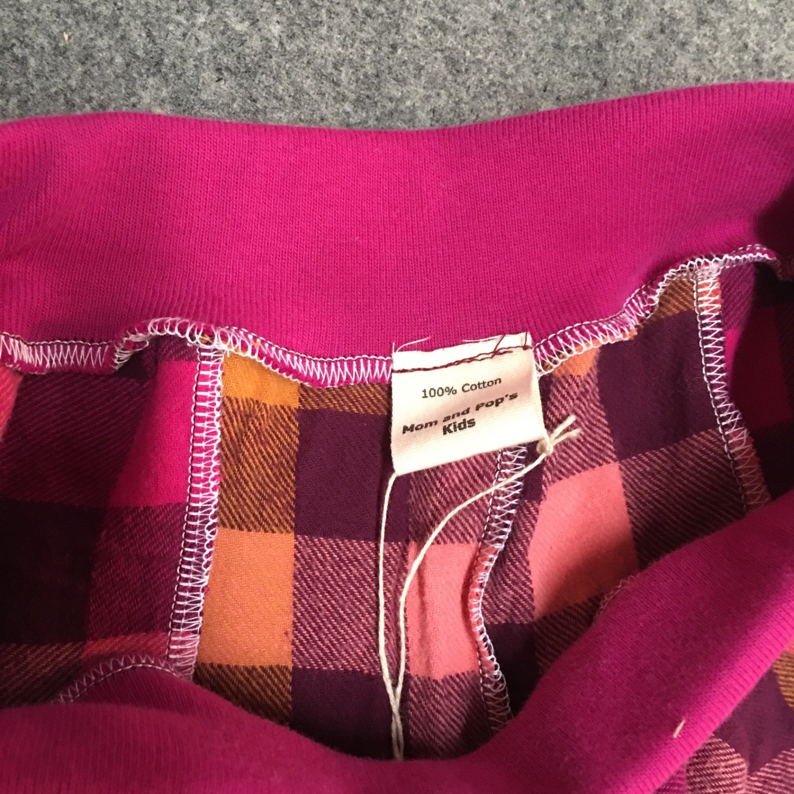 Maxi Flannel Checkered Skirt (4)