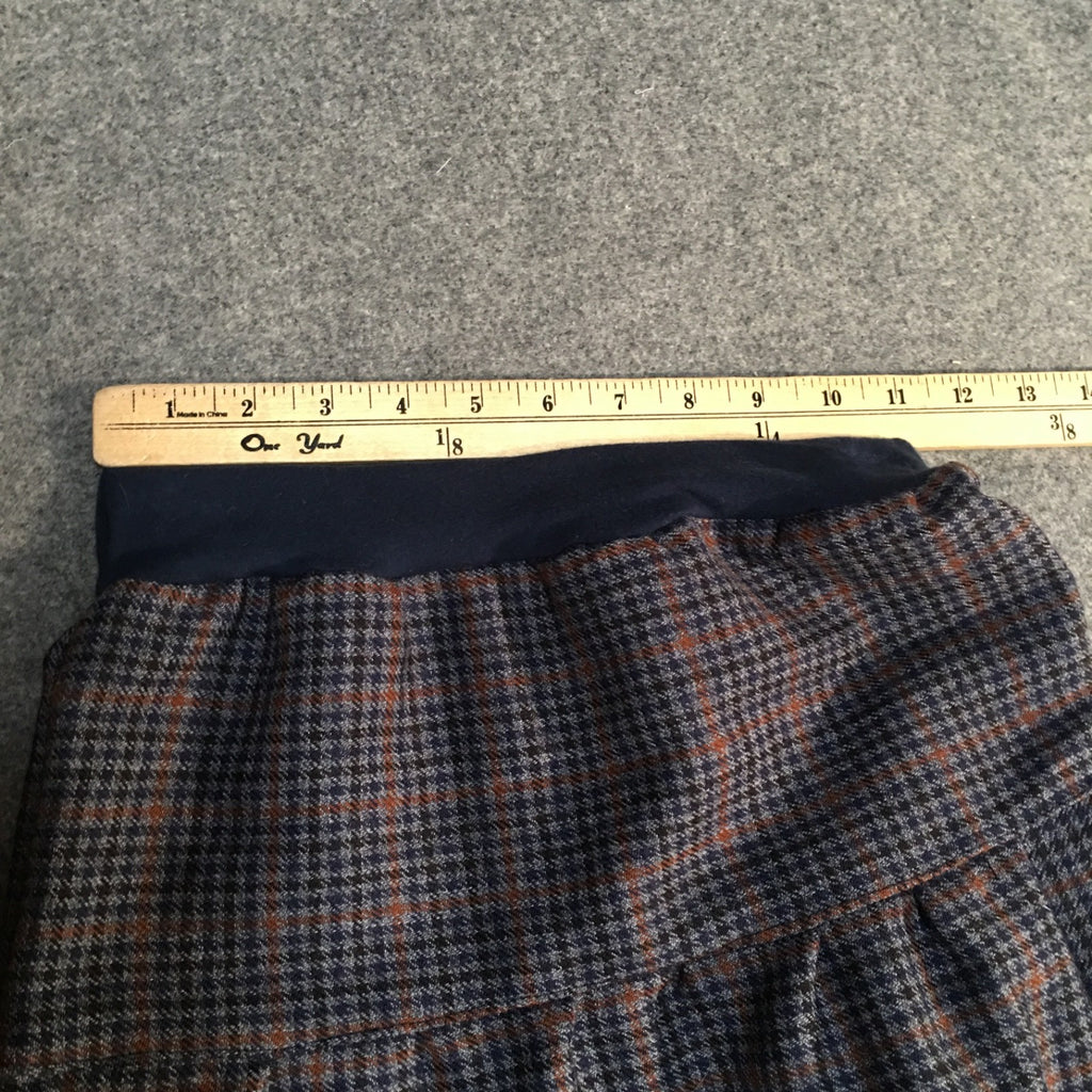 Maxi Wool Checkered Skirt (8)