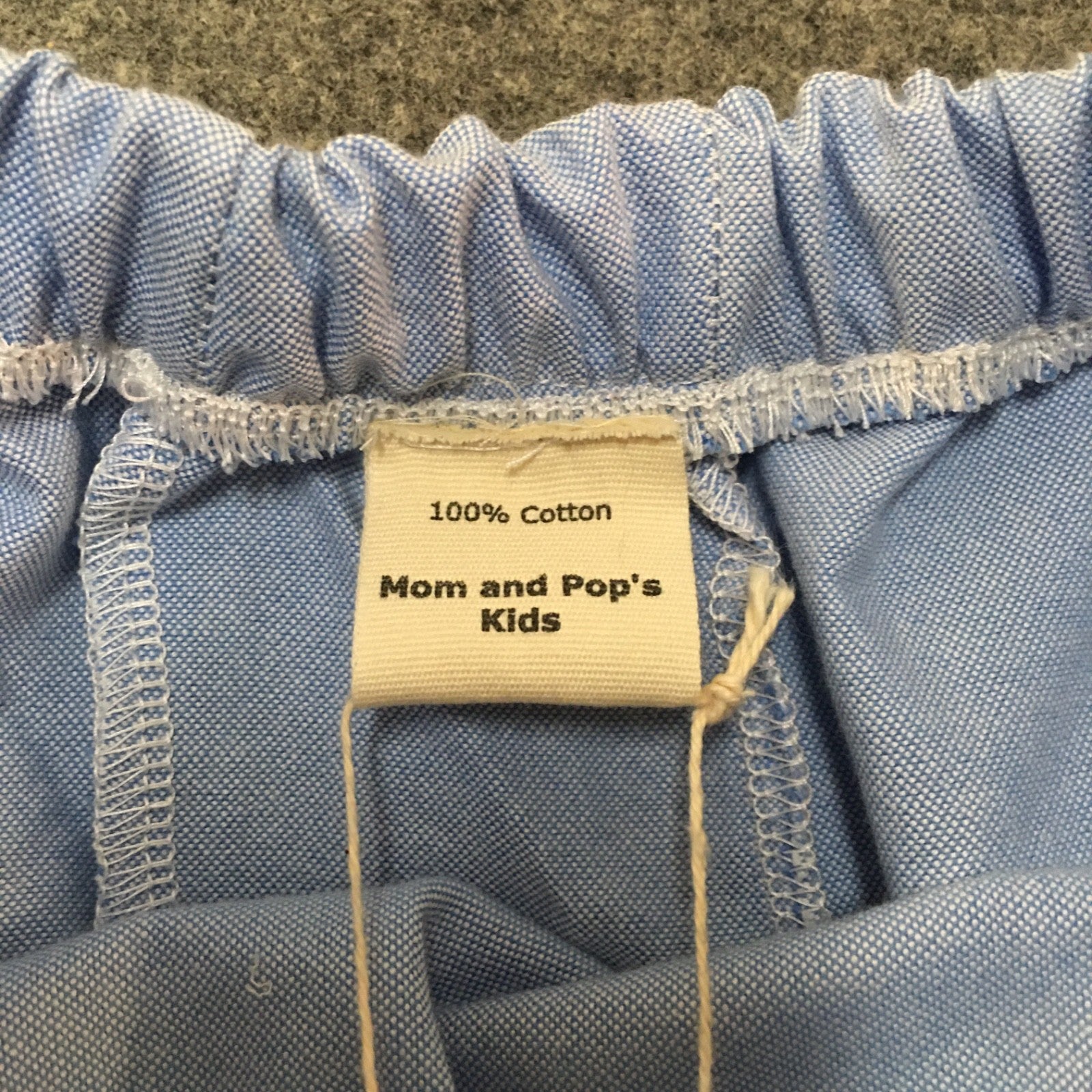 Midi Chambray Blue Skirt (5-6)