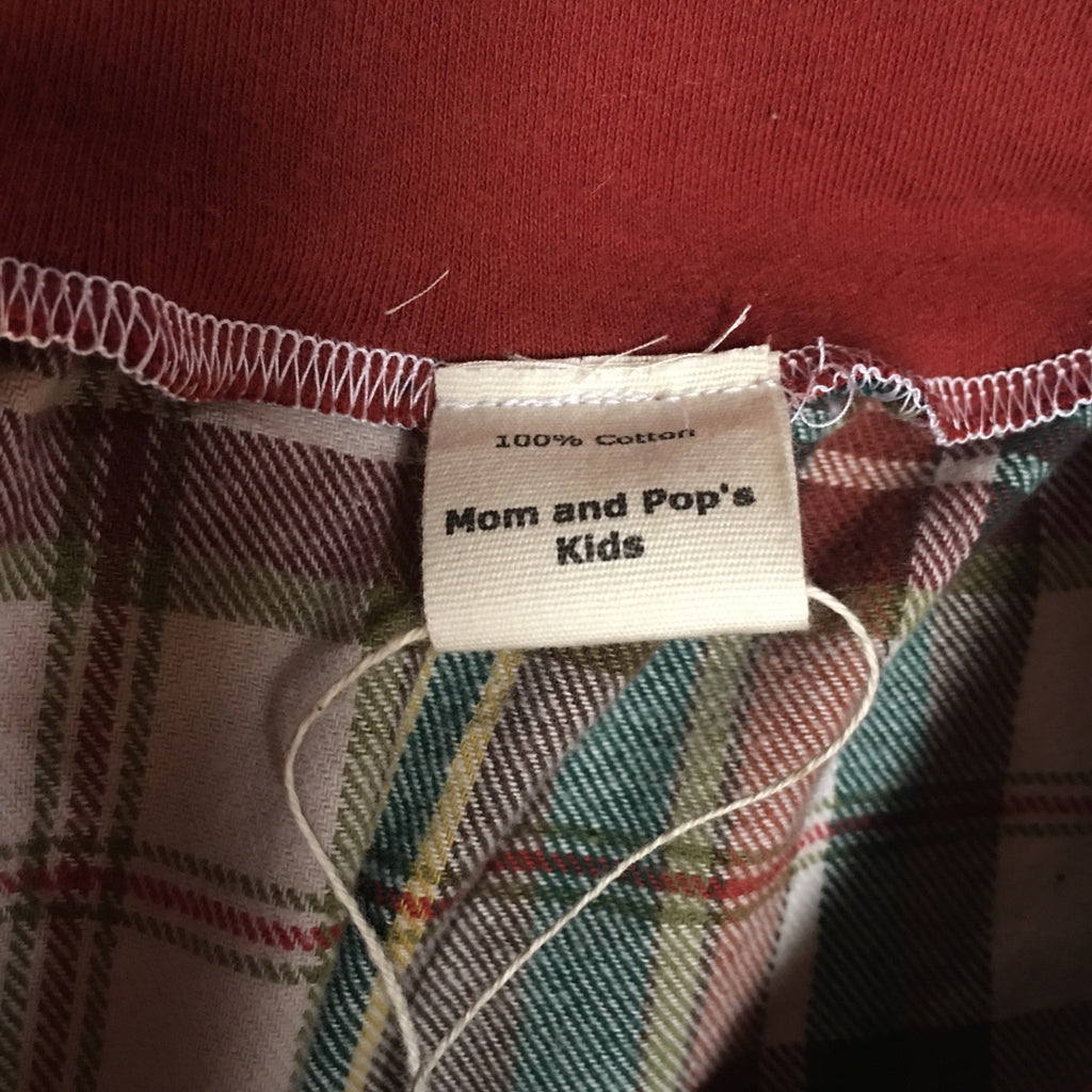 Maxi Flannel Plaid Skirt (5)