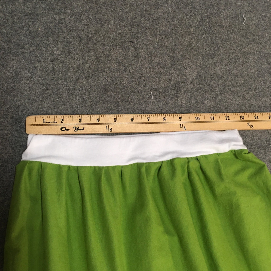 Maxi Cotton Green Skirt (14-16)