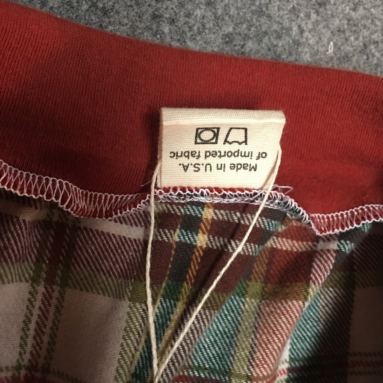 Maxi Flannel Plaid Skirt (5)