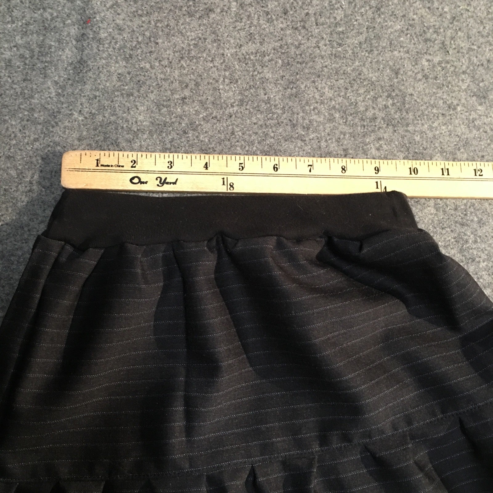 Maxi Wool Striped Skirt (2-3)