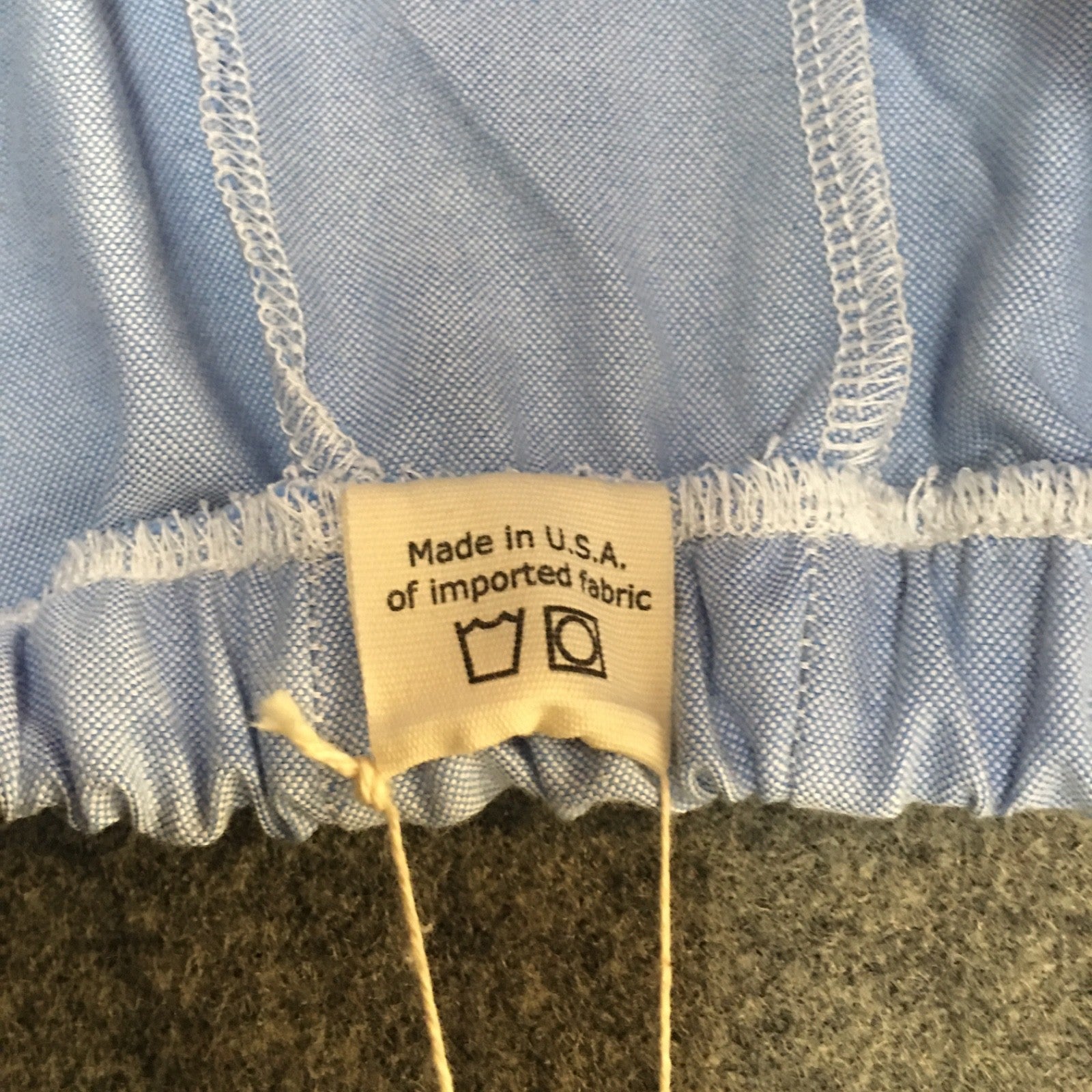 Midi Chambray Blue Skirt (5-6)