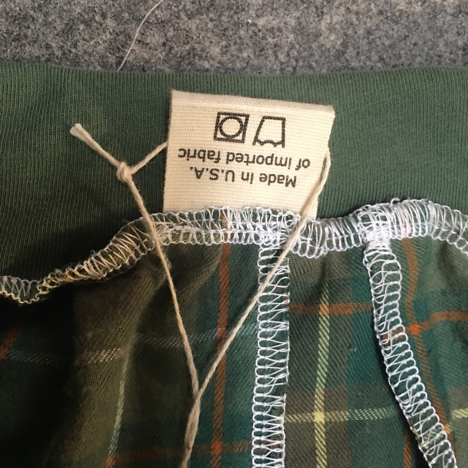 Midi Flannel Plaid Skirt (6)