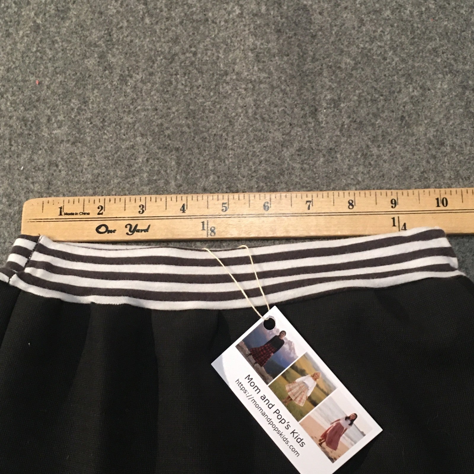 Midi Wool Black Skirt (5)