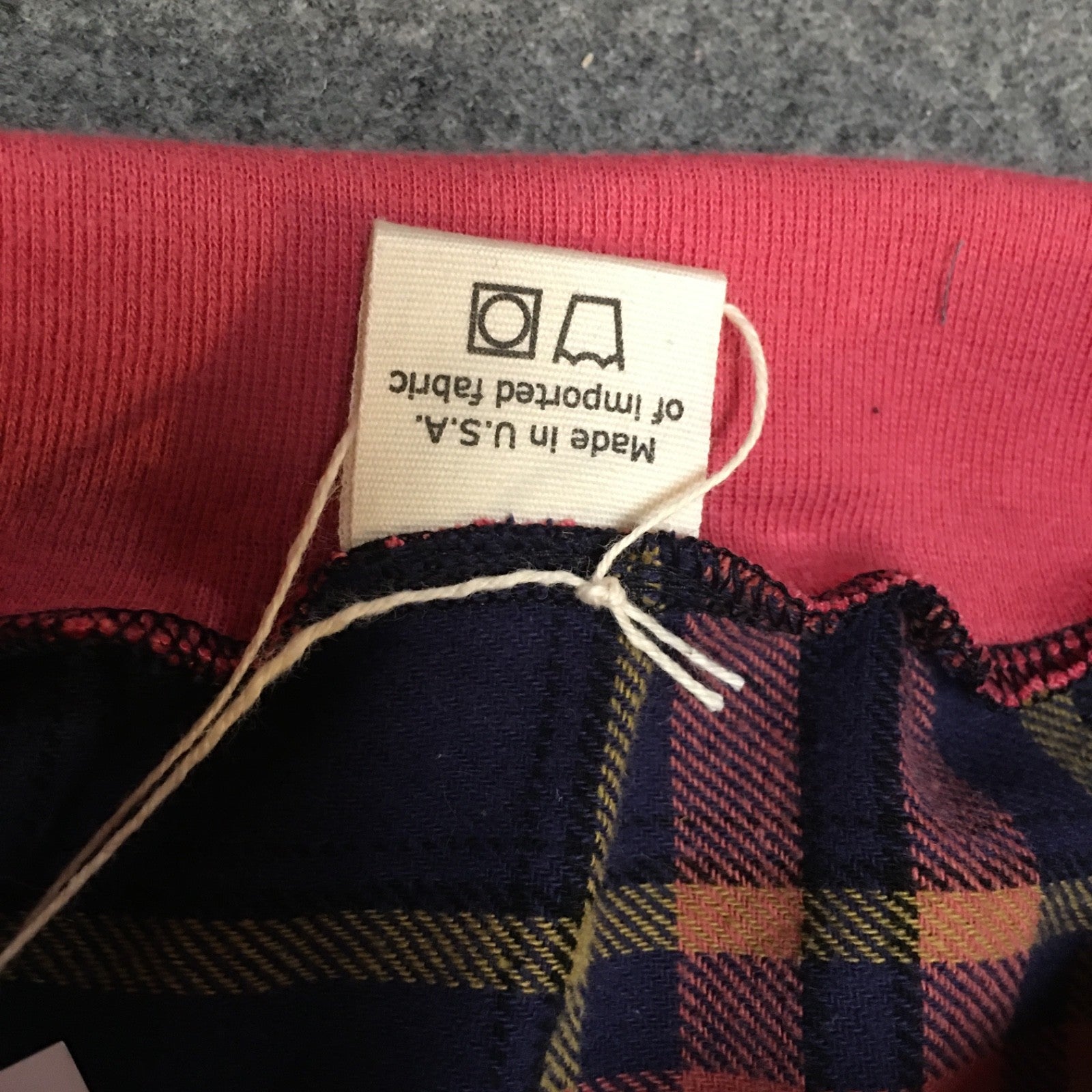 Midi Flannel Plaid Skirt (4)