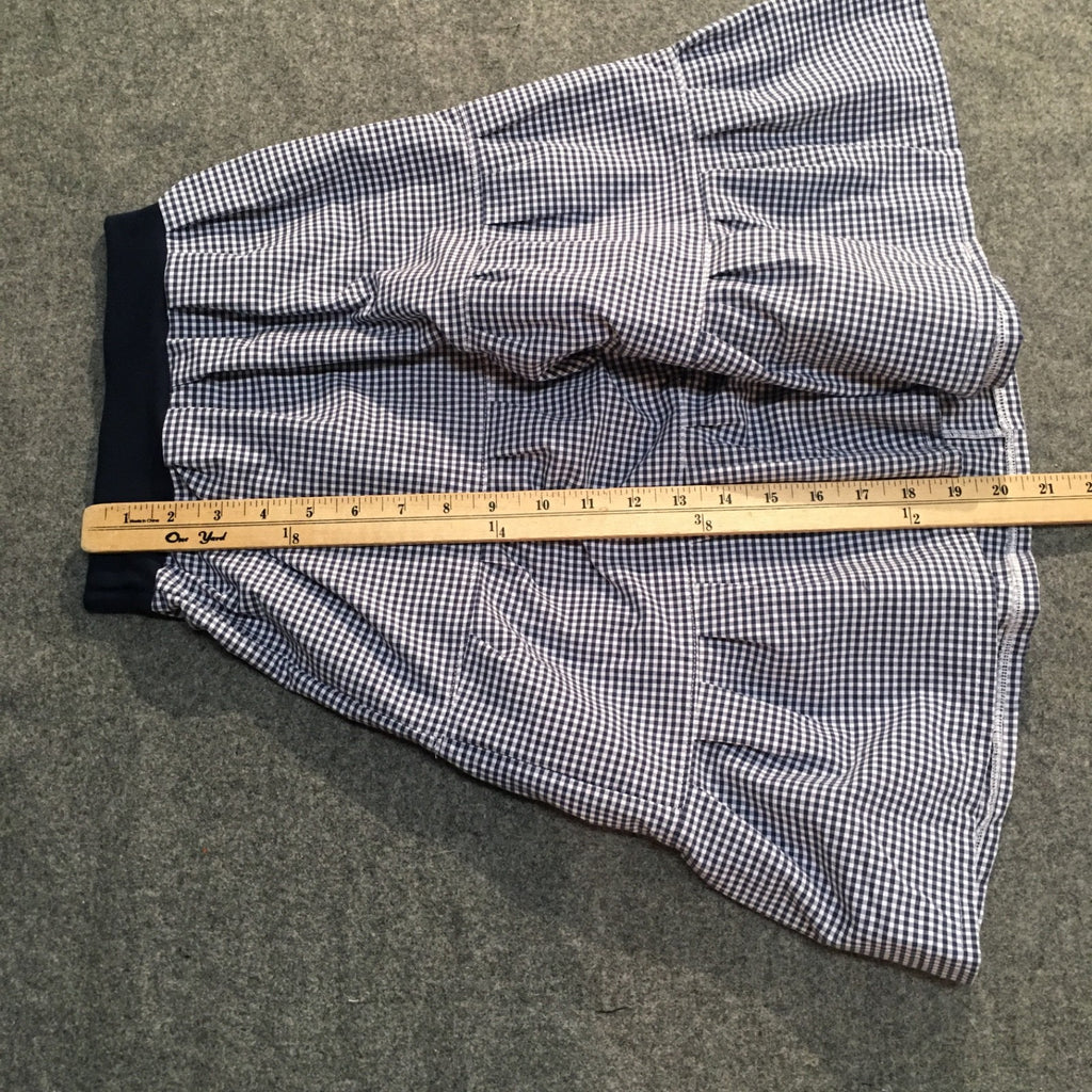 Maxi Cotton Checkered Skirt (3)