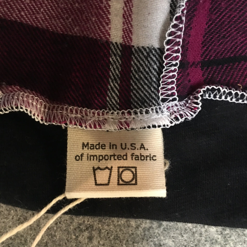 Midi Flannel Plaid Skirt (4)
