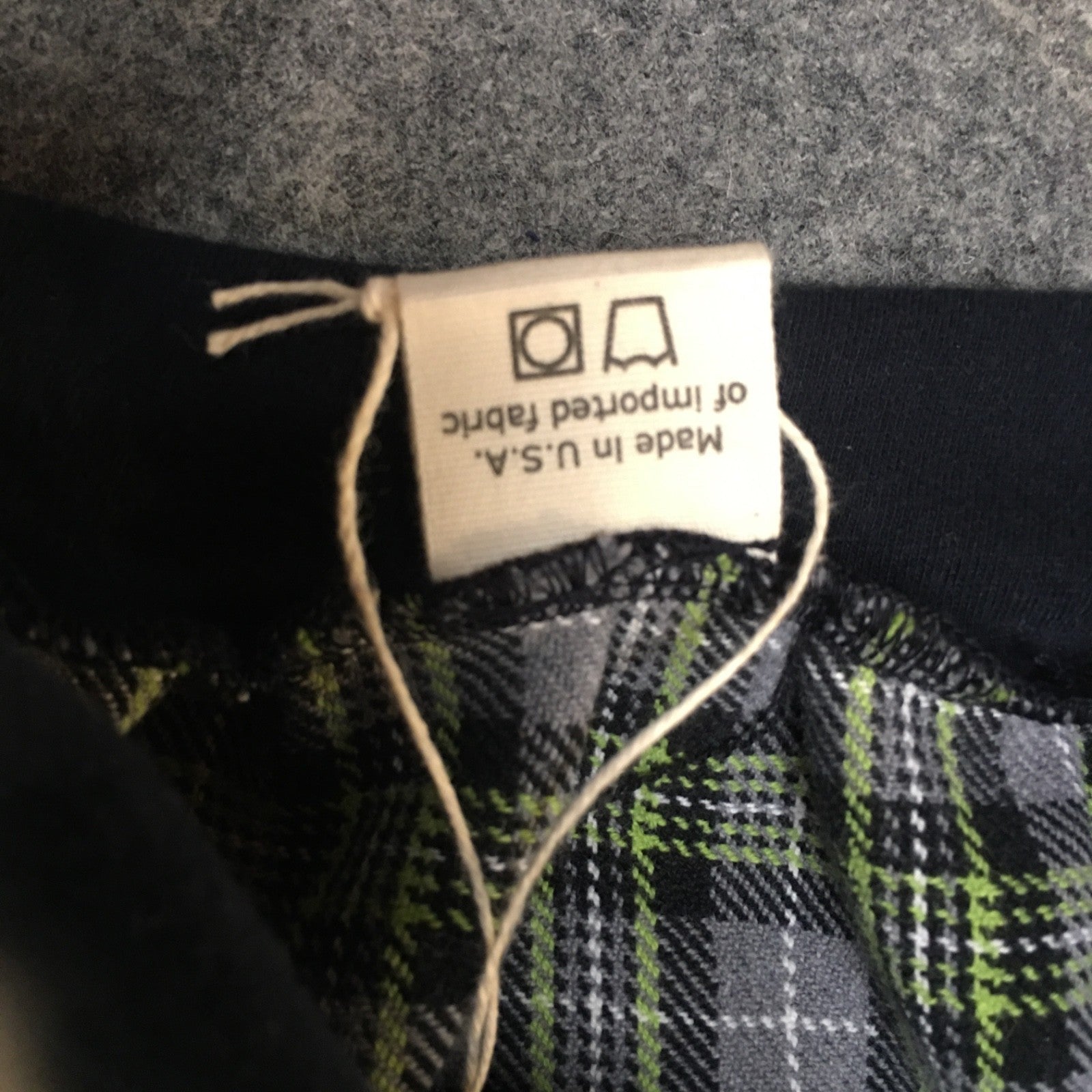 Maxi Flannel Plaid Skirt (5)