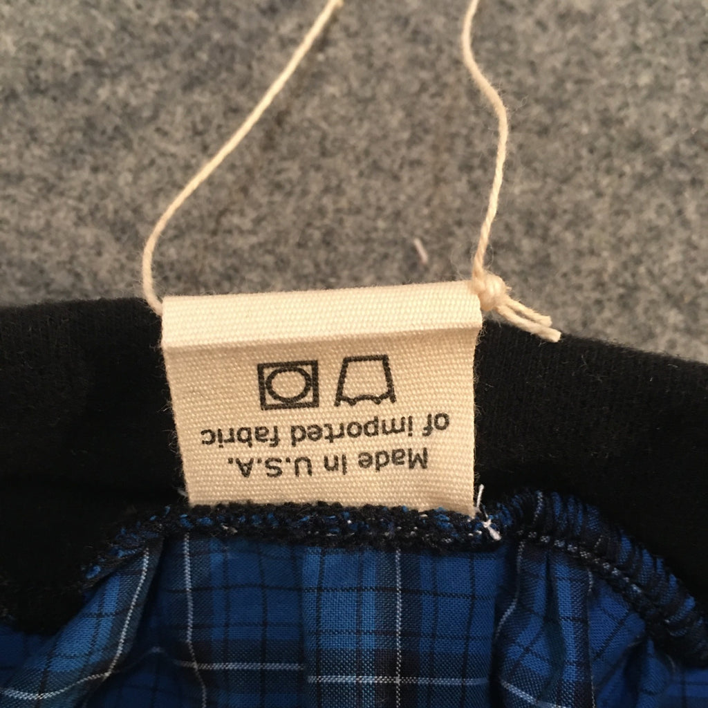 Midi Cotton Plaid Skirt (5-6)