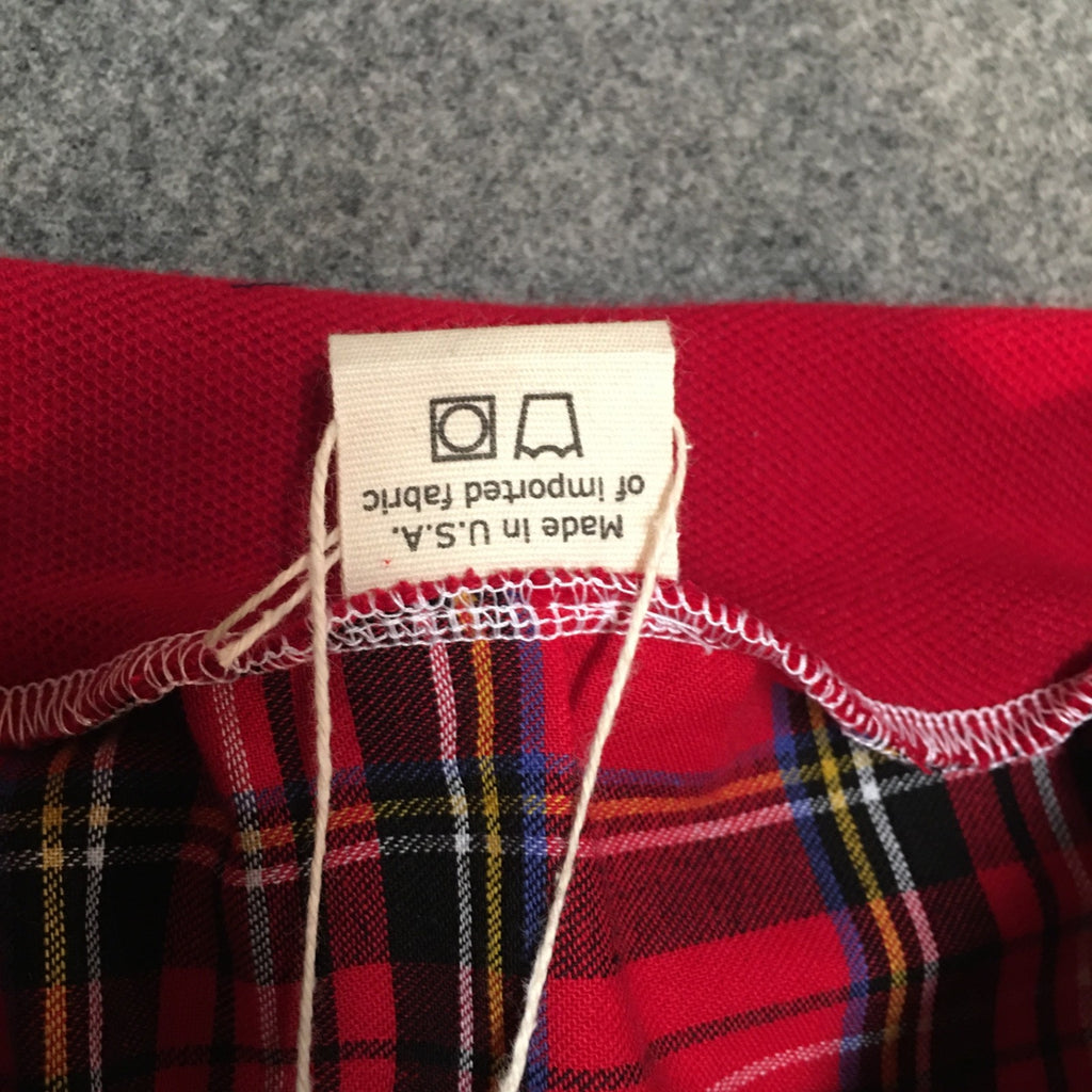 Midi Flannel Plaid Skirt (4)