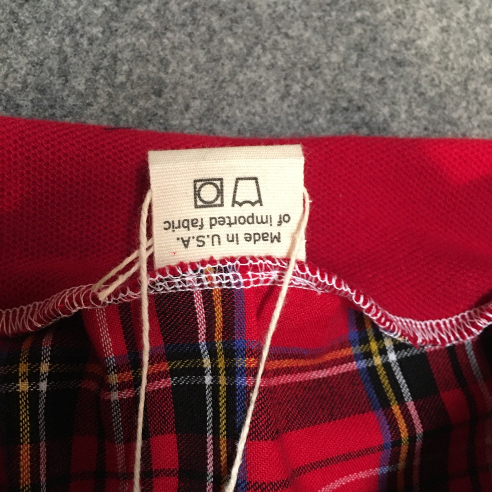 Midi Flannel Plaid Skirt (4)