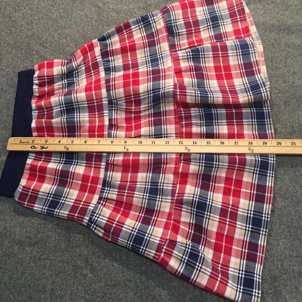 Maxi Flannel Plaid Skirt (2-3)