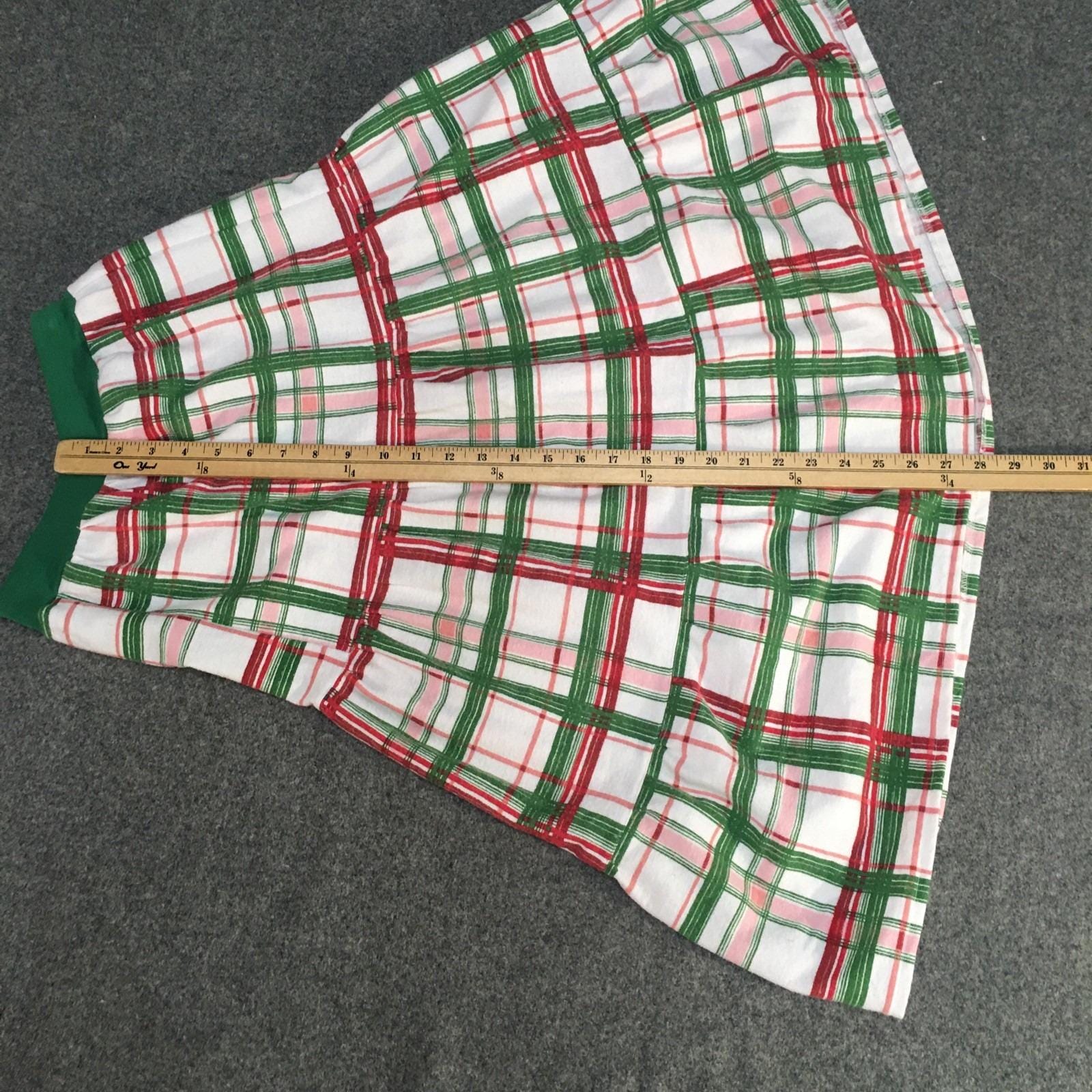 Maxi Flannel Plaid Skirt (10-12)
