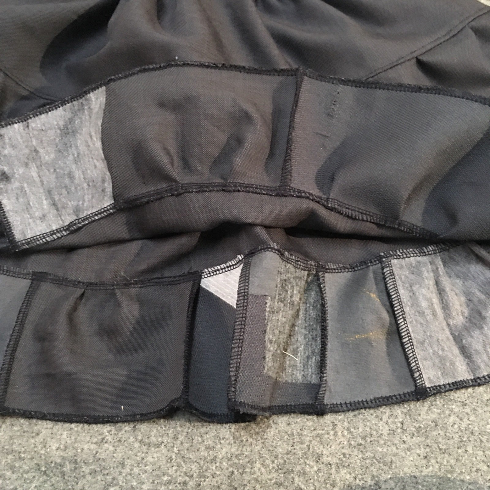 Midi Wool Gray Skirt (2-3)