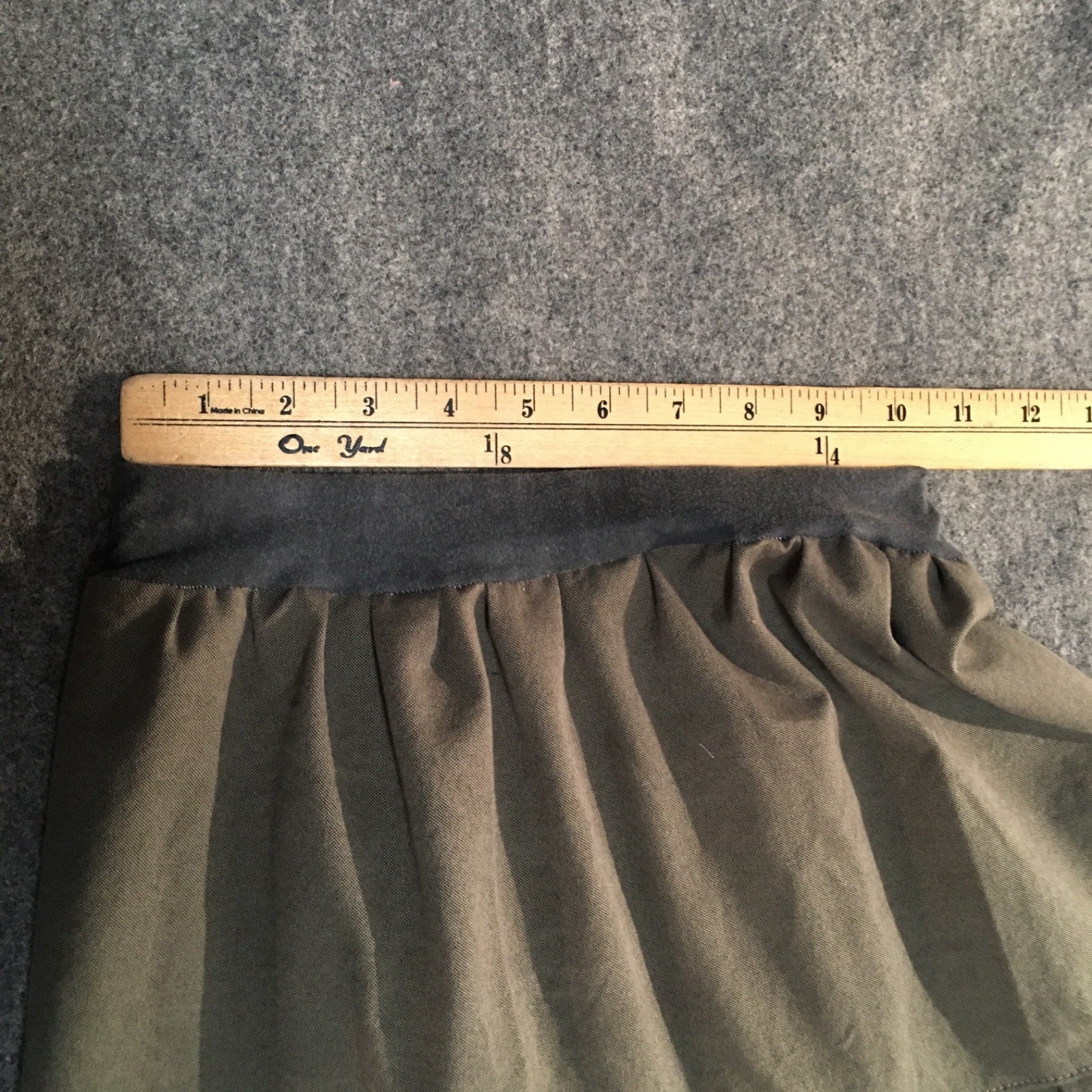 Maxi Chambray Green Skirt (6-7)