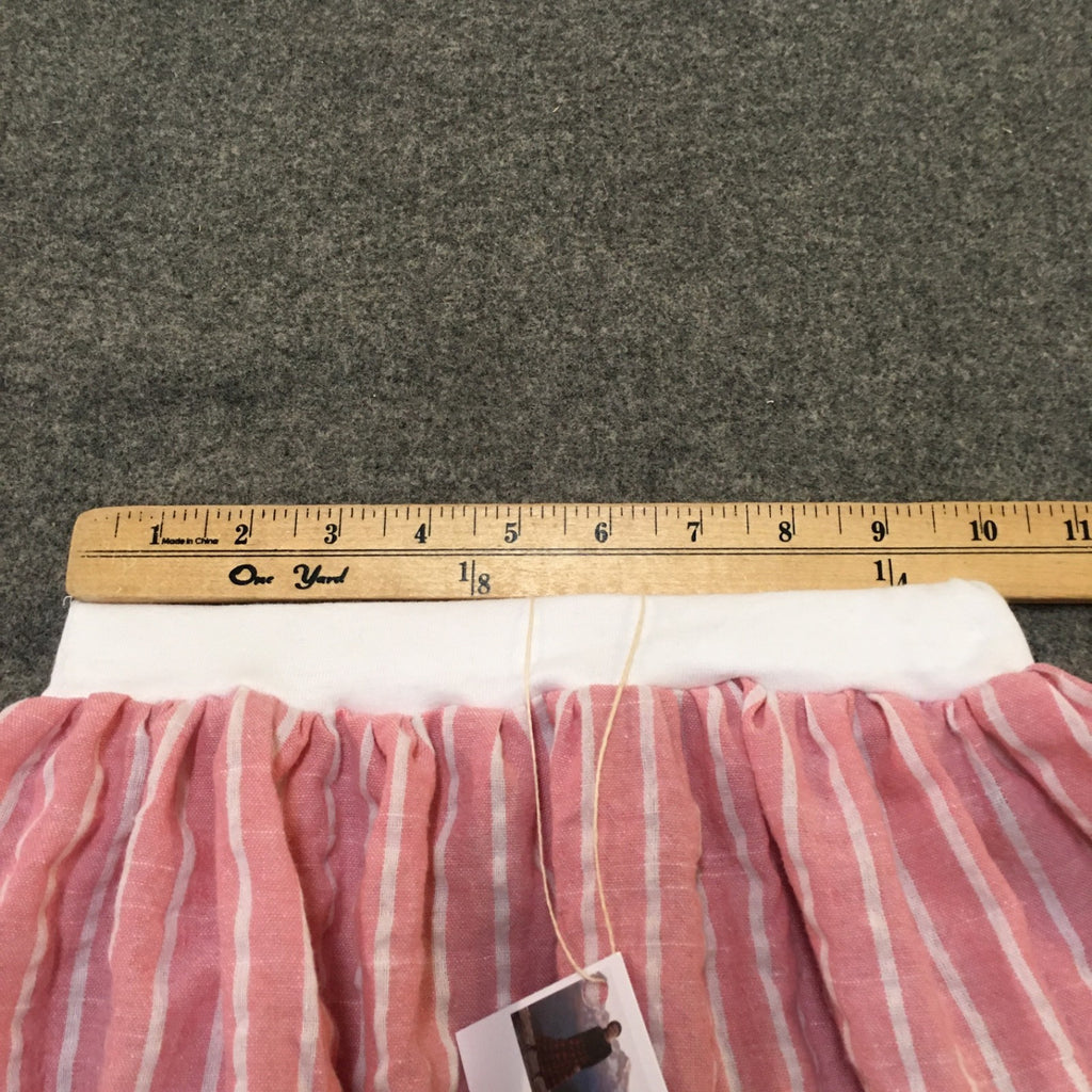 Midi Gauze Striped Skirt (4)