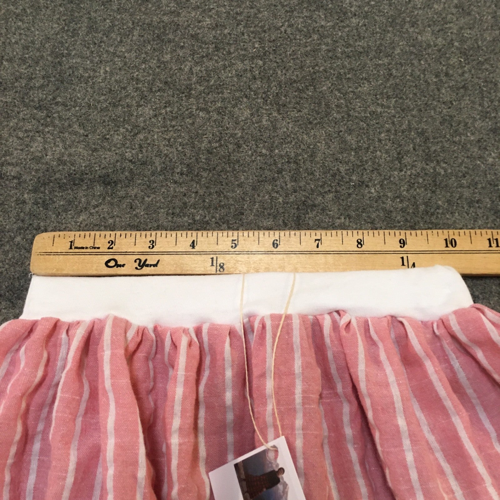 Midi Gauze Striped Skirt (4)