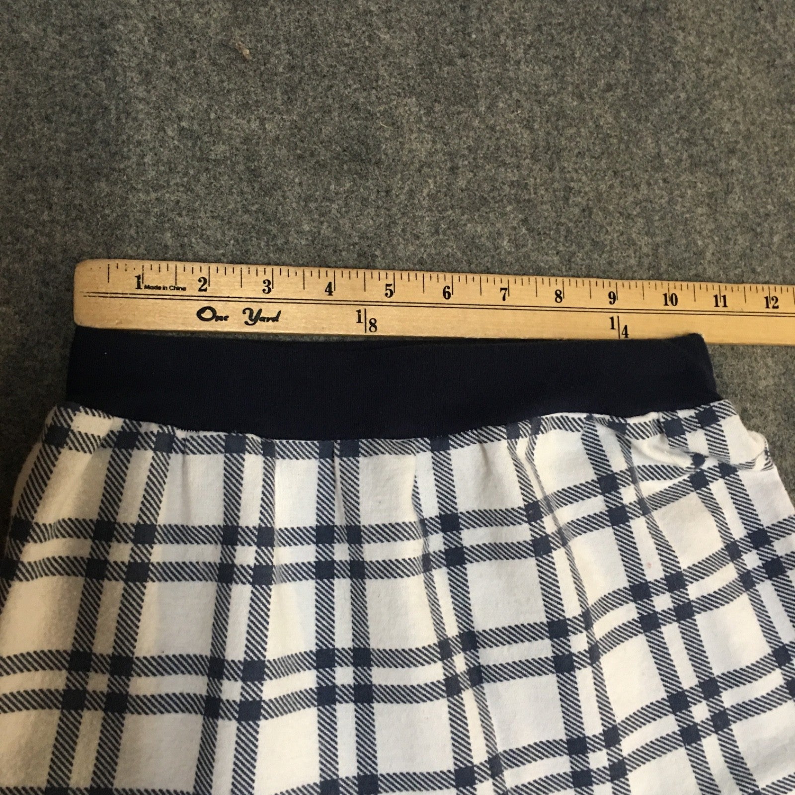 Maxi Flannel Plaid Skirt (7)