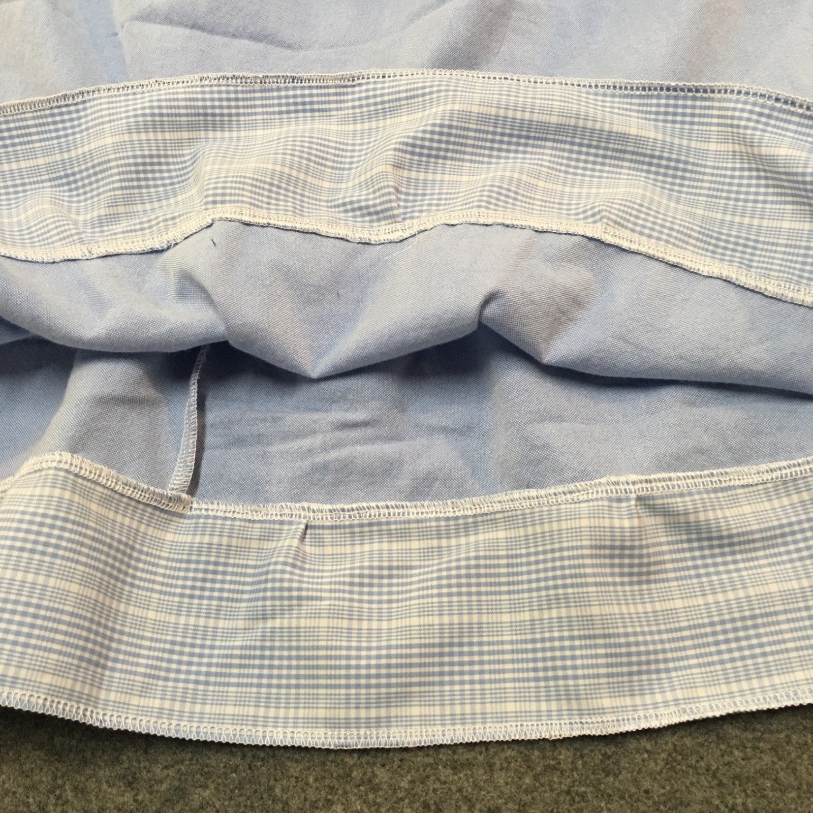 Midi Chambray Blue Skirt (5-6)