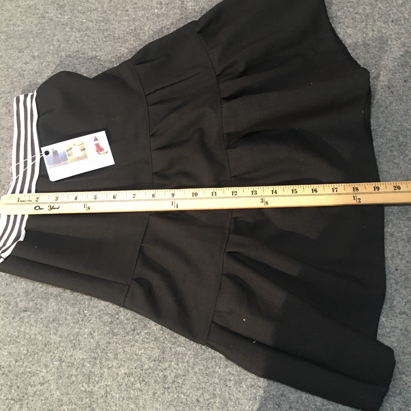 Midi Wool Black Skirt (5)