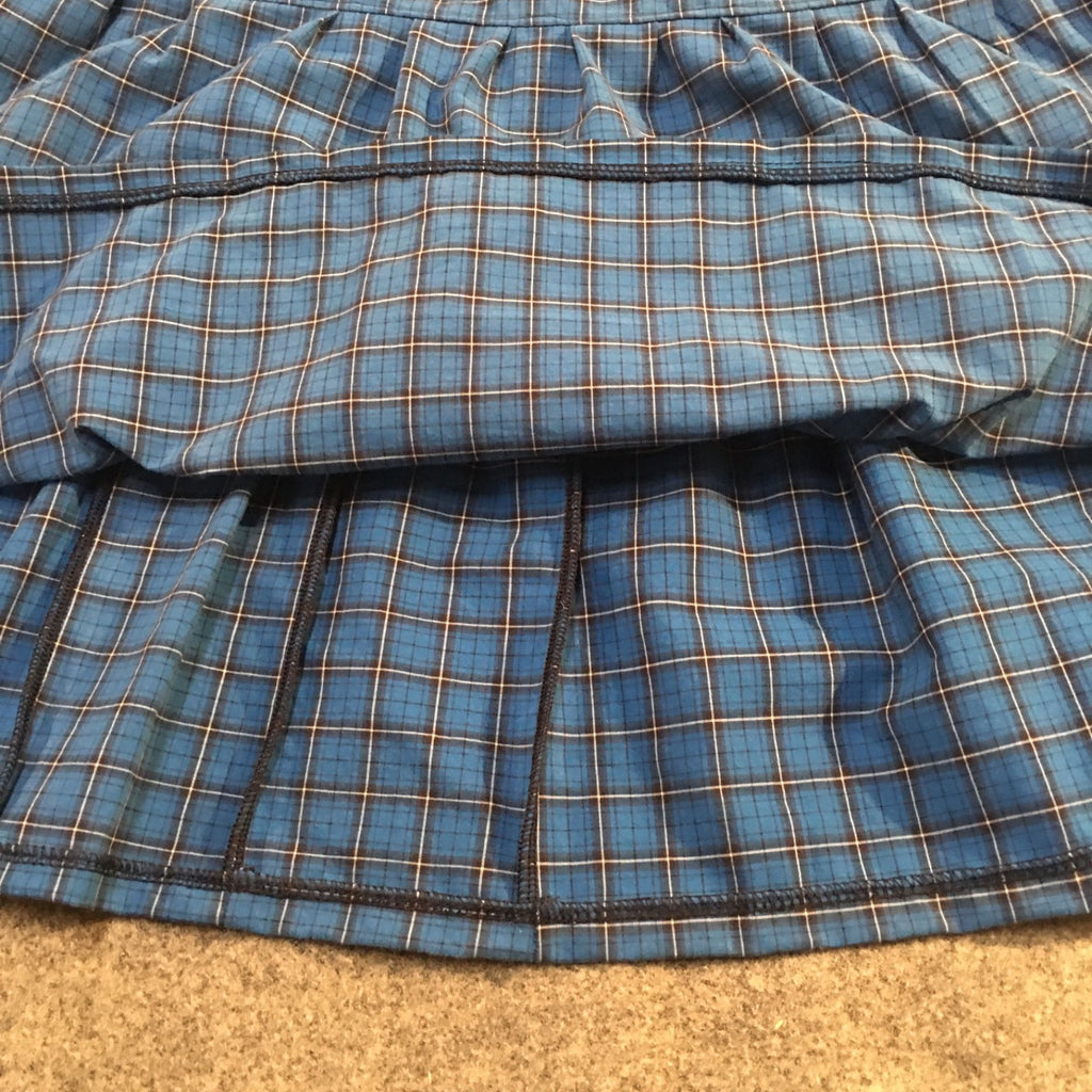 Midi Cotton Plaid Skirt (5-6)