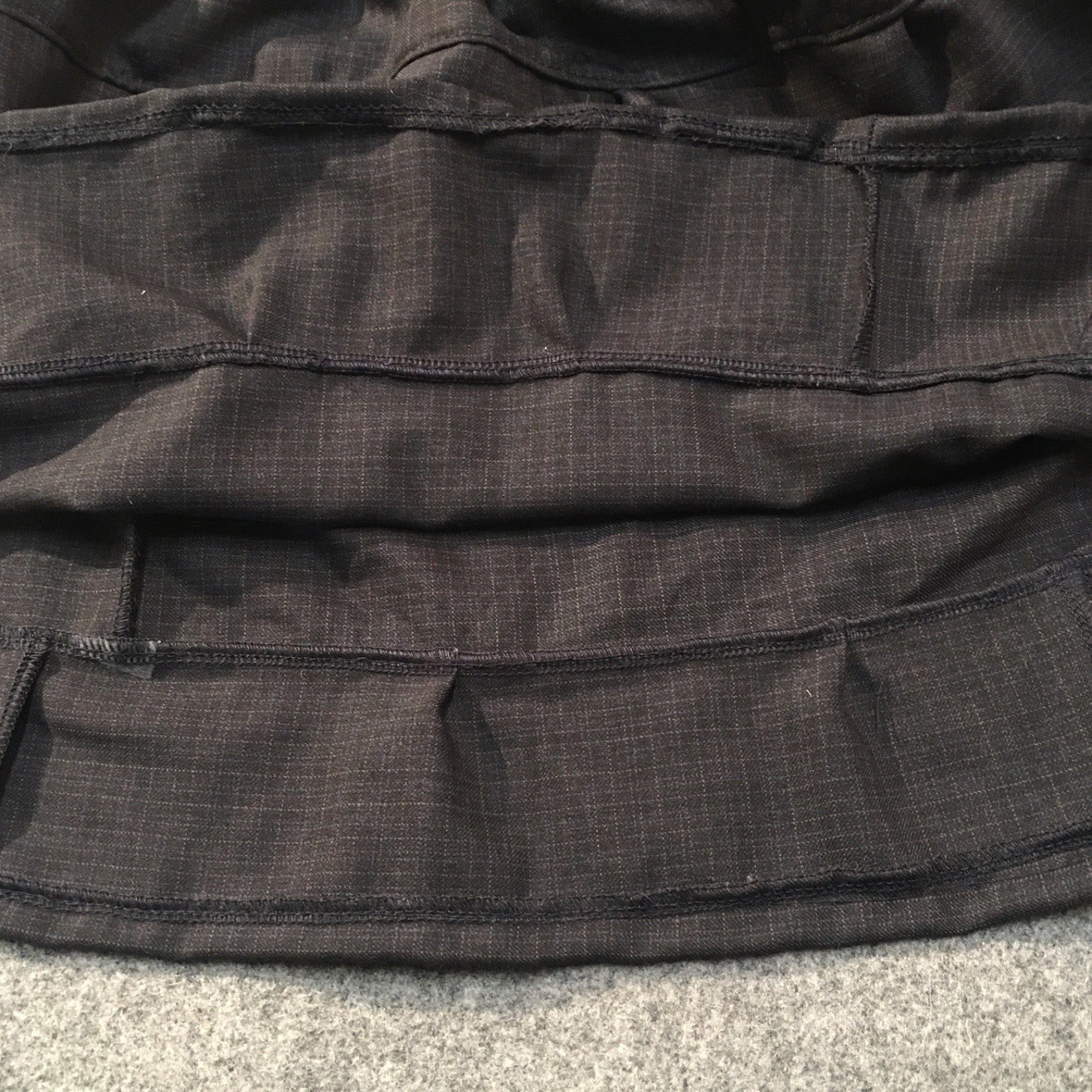 Midi Wool Gray Skirt (3)
