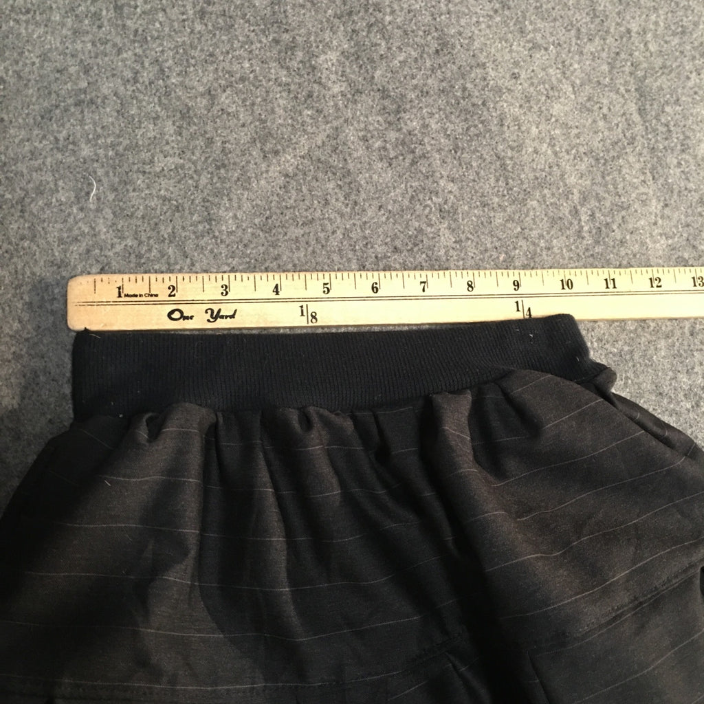 Midi Wool Striped Skirt (5)