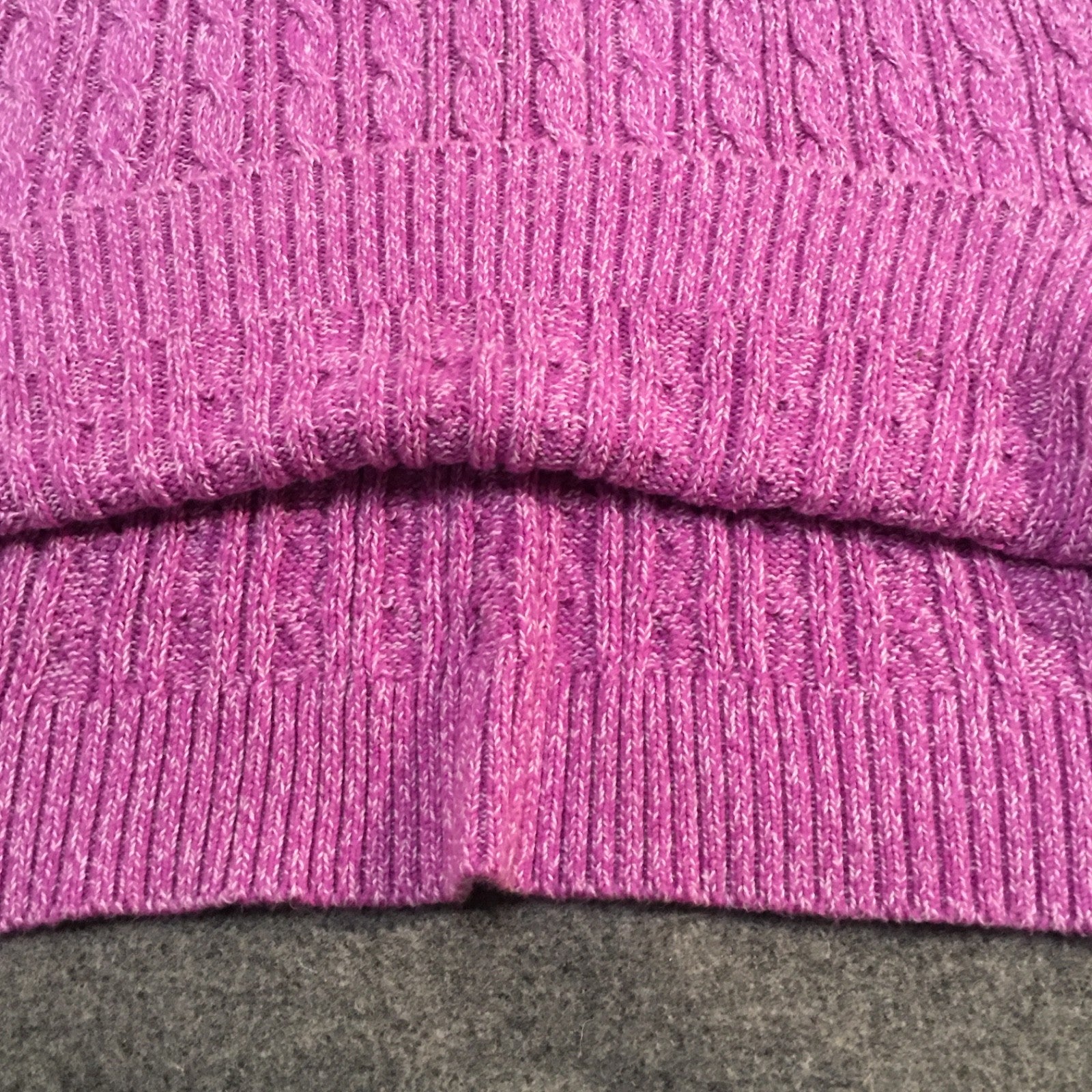 Midi Knit Purple Skirt (6)