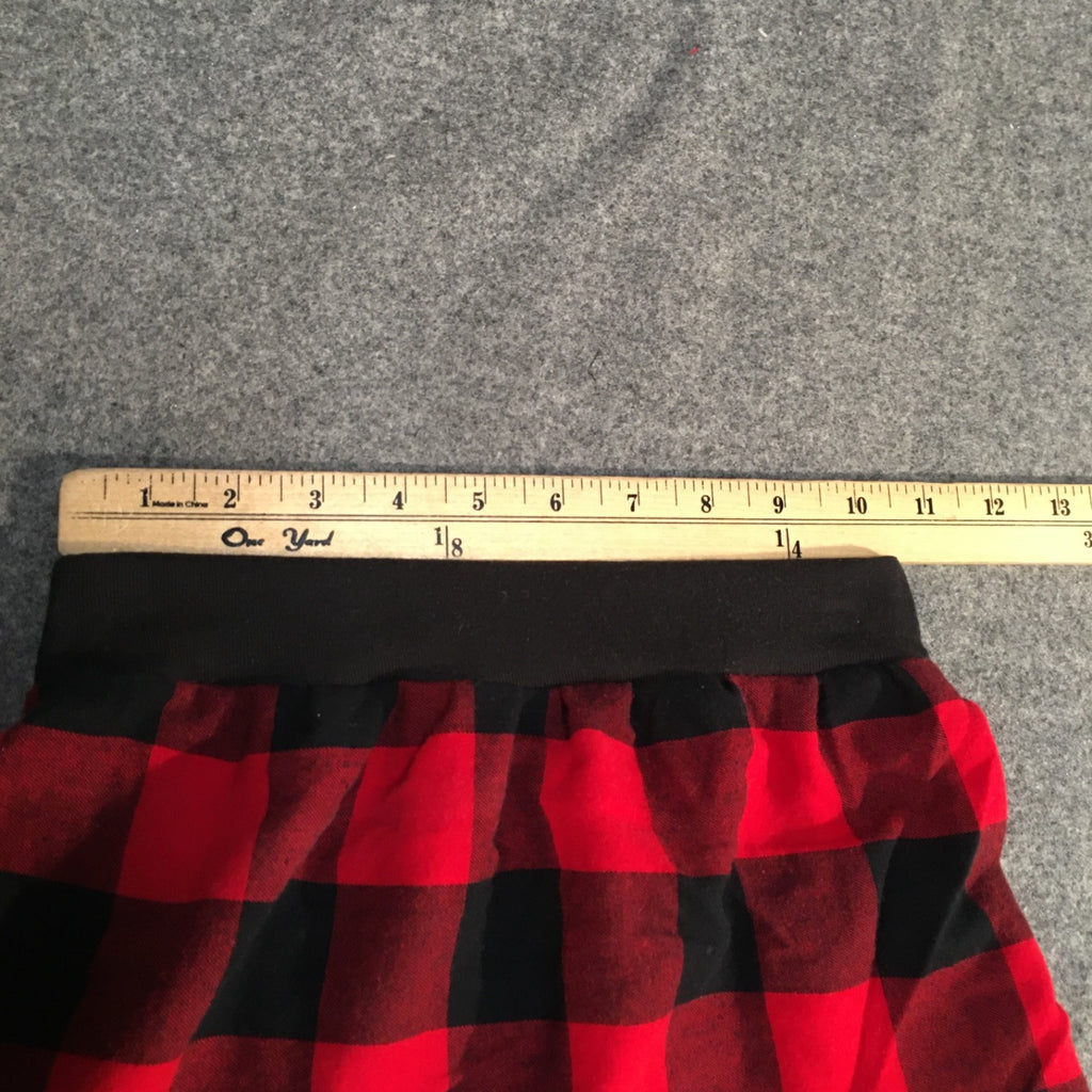 Maxi Flannel Plaid Skirt (5-6)