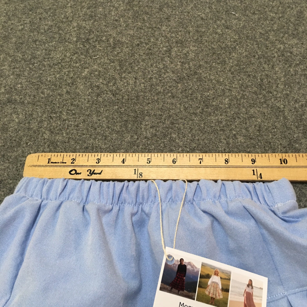 Midi Chambray Blue Skirt (5-6)