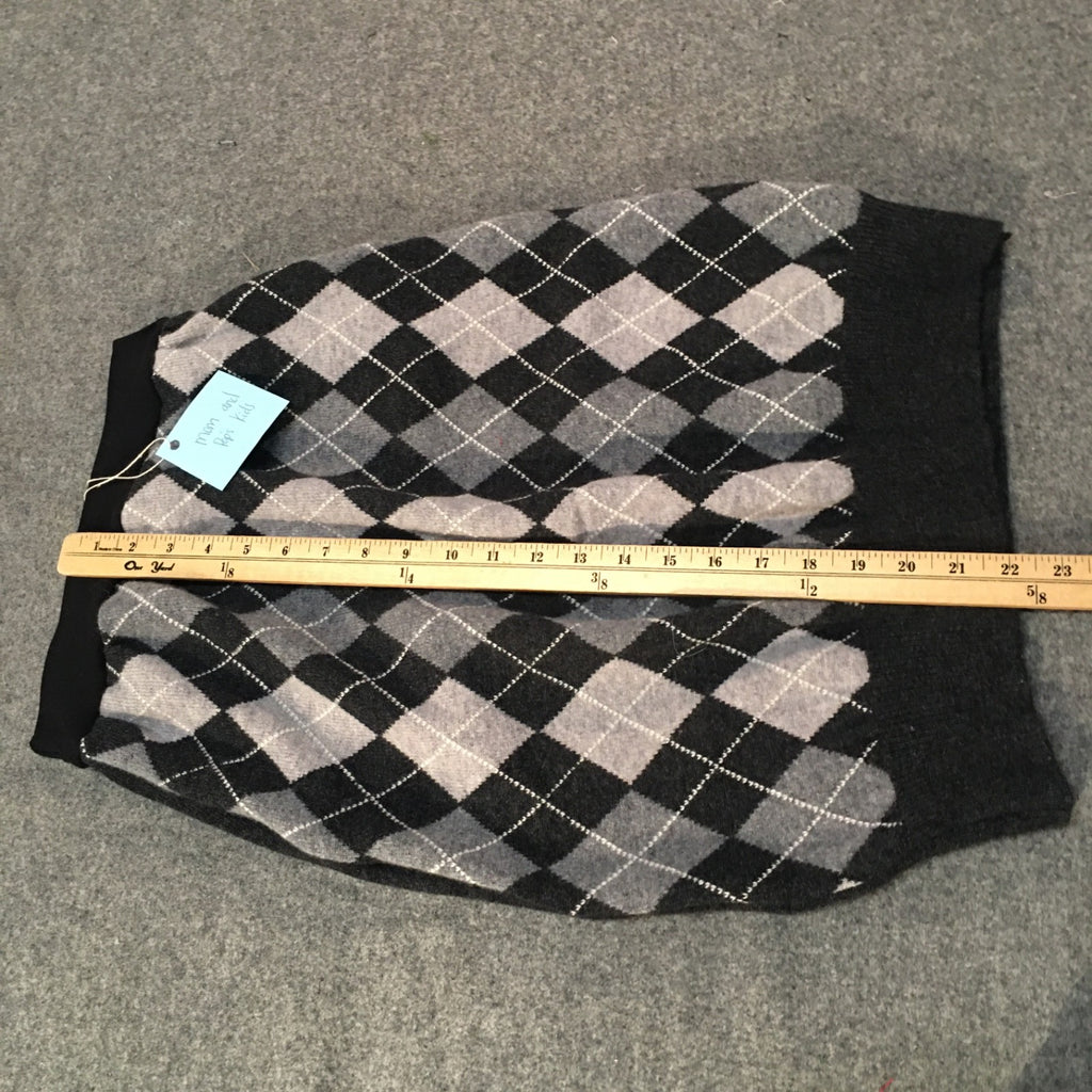 Midi Wool Argyle Skirt (8)