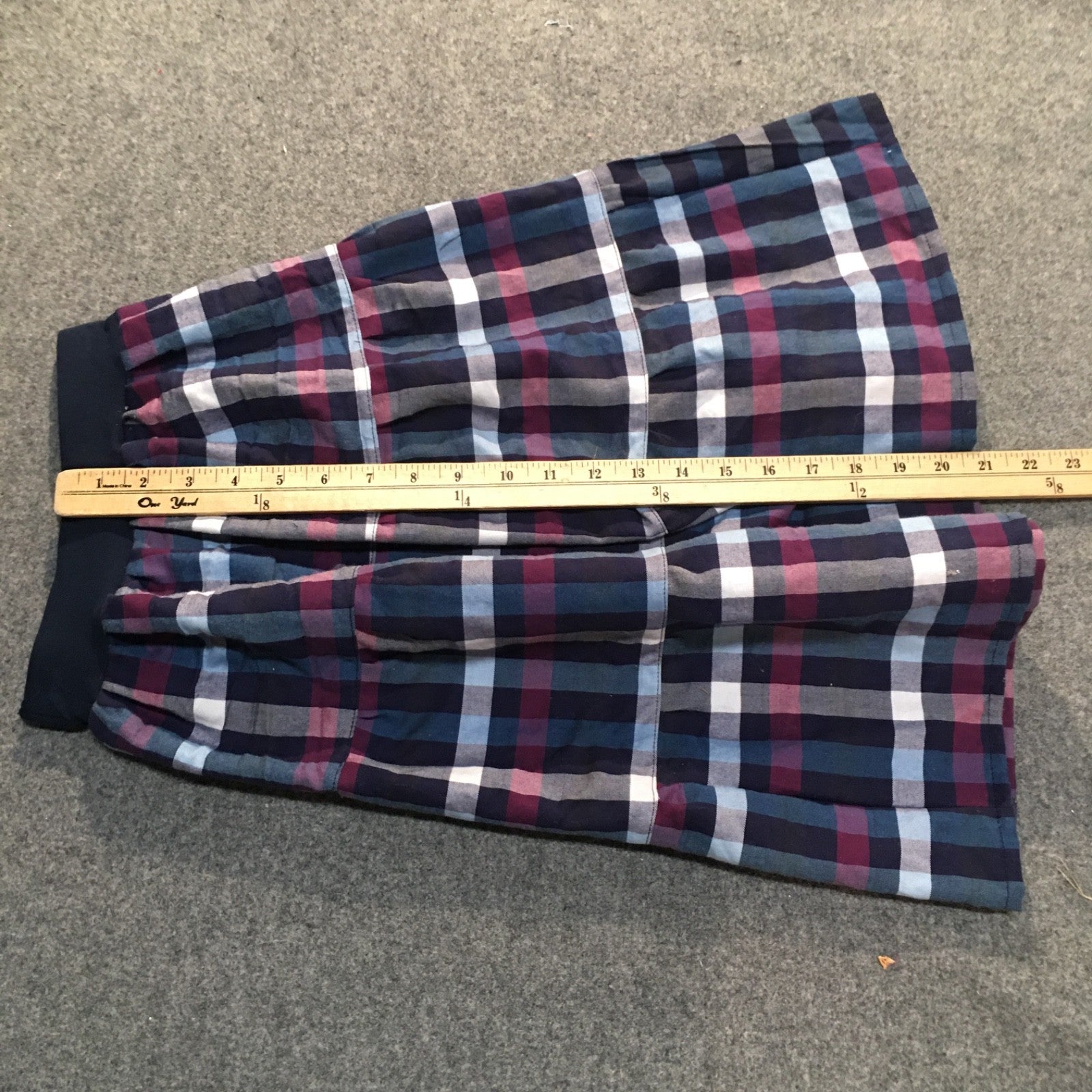 Maxi Flannel Checkered Skirt (4-5)