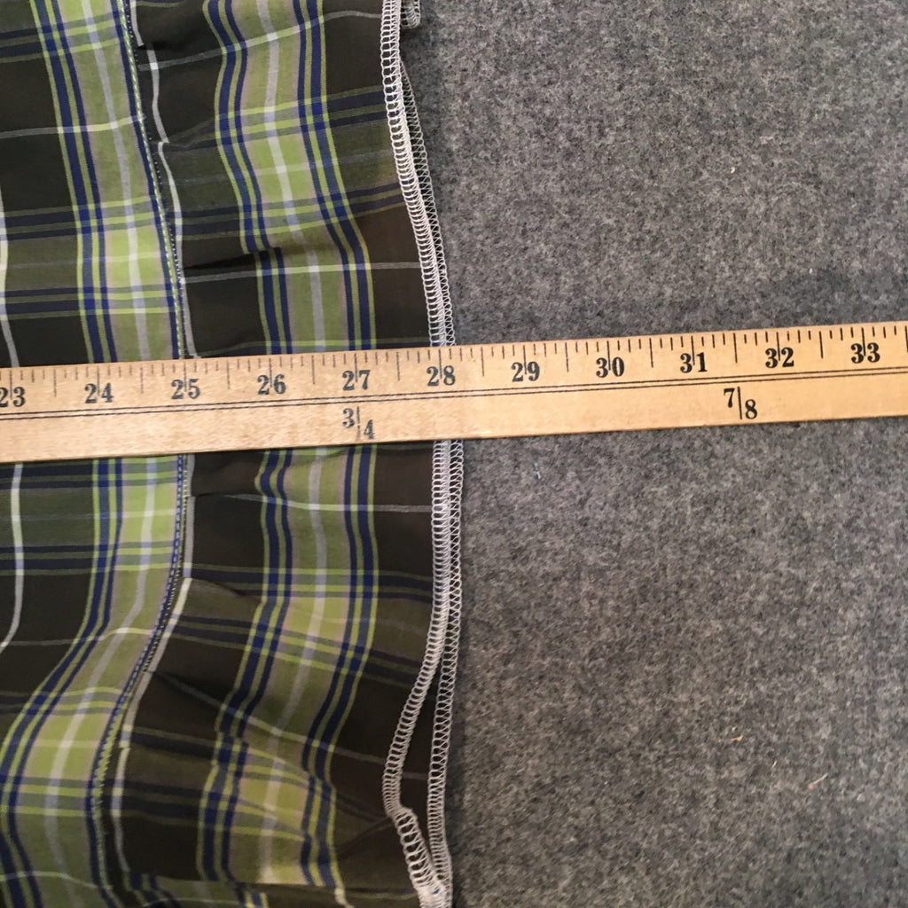 Maxi Cotton Plaid Skirt (10-12)
