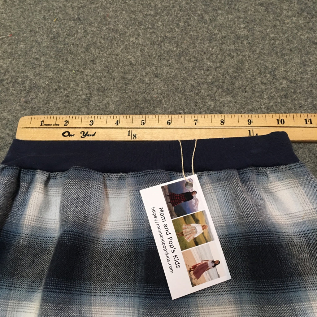Maxi Flannel Plaid Skirt (7)