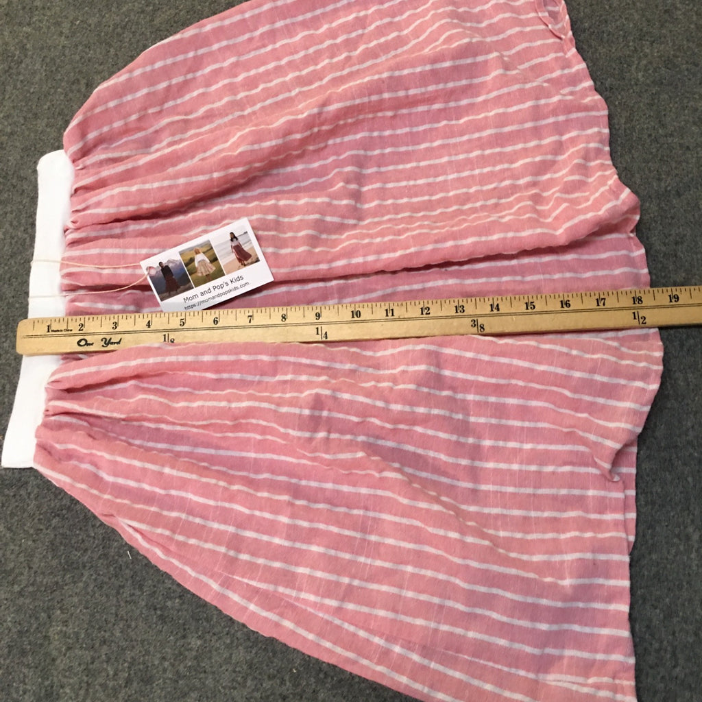Midi Gauze Striped Skirt (4)